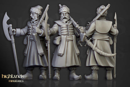 Harbor Strelcy with Command Group 10 models Highland Miniatures Various Scales (US tariffs are pre-paid by us)