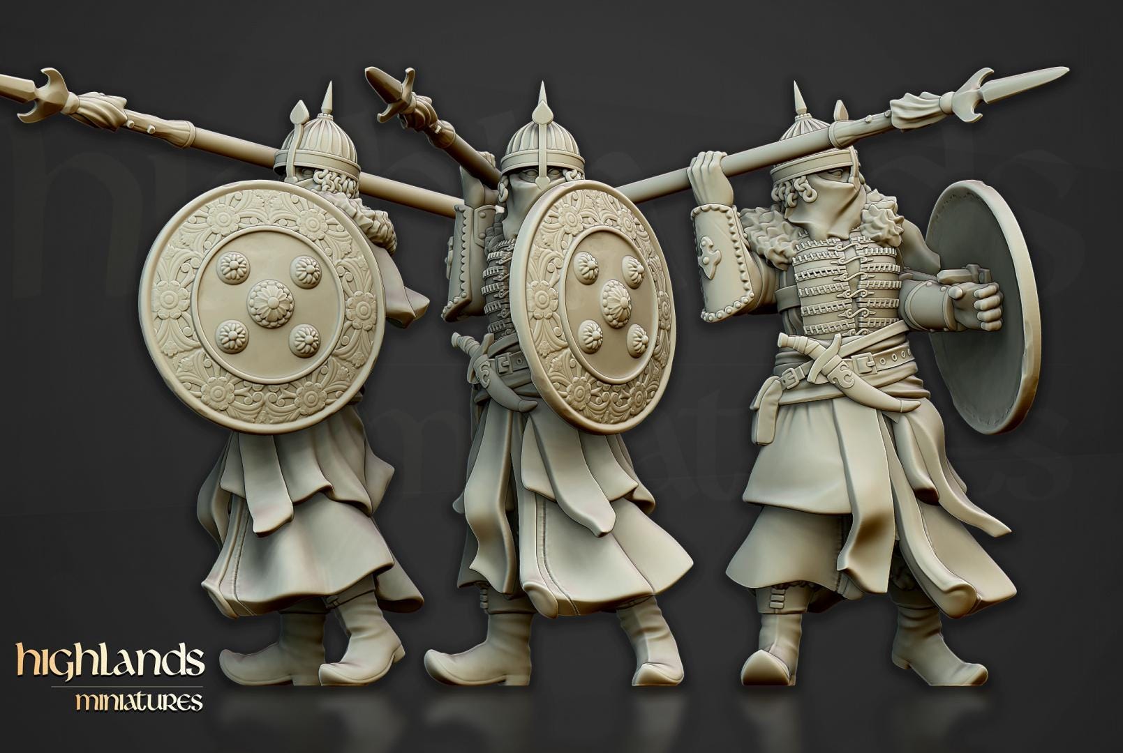 Daughters on Volhynia 10 models Highland Miniatures Various Scales (US tariffs are pre-paid by us)