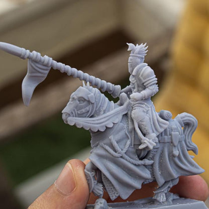 Heavy Cavalry with Command Group 10 models Highland Miniatures Cavalry various scales (US tariffs are pre-paid by us)