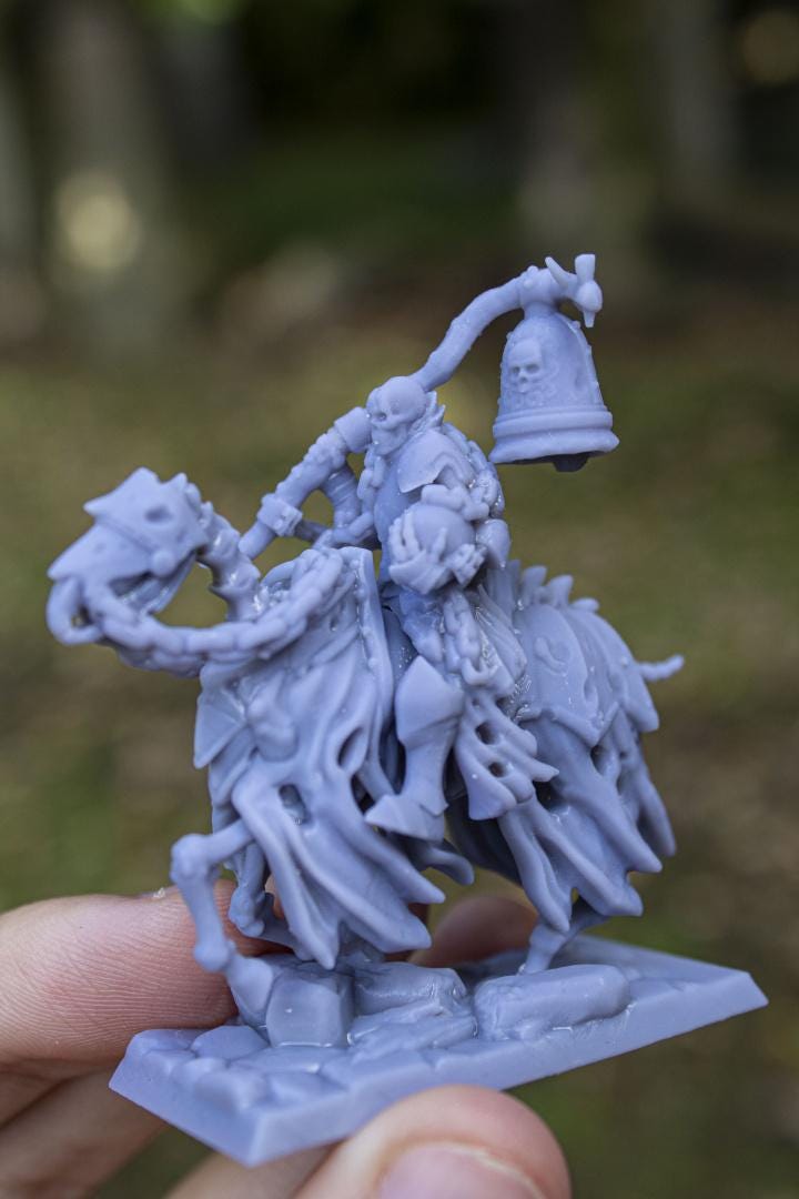 Dark Knights with Command Group 10 models Highland Miniatures Transilvanya Undead Cavalry various scales (US tariffs are pre-paid by us)