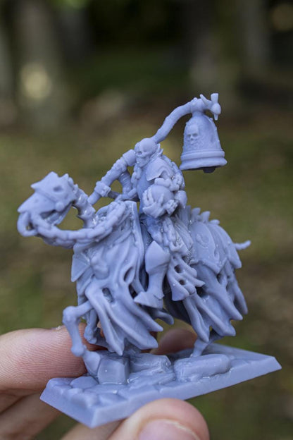 Dark Knights with Command Group 10 models Highland Miniatures Transilvanya Undead Cavalry various scales (US tariffs are pre-paid by us)