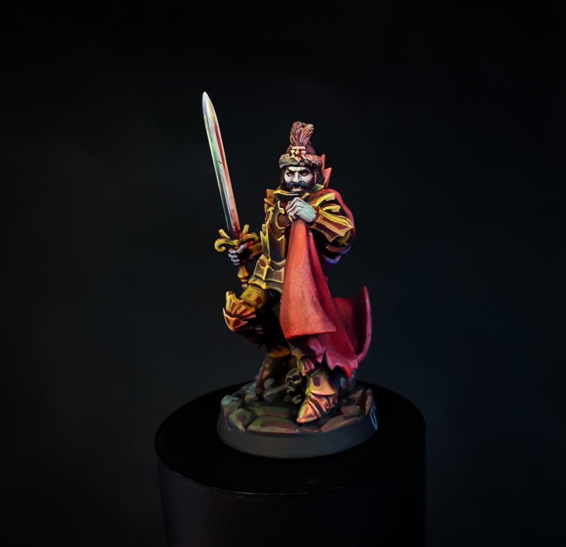 Vlad Vacari 2 models Highland Miniatures Transilvanya Undead Hero Various Scales (US tariffs are pre-paid by us)