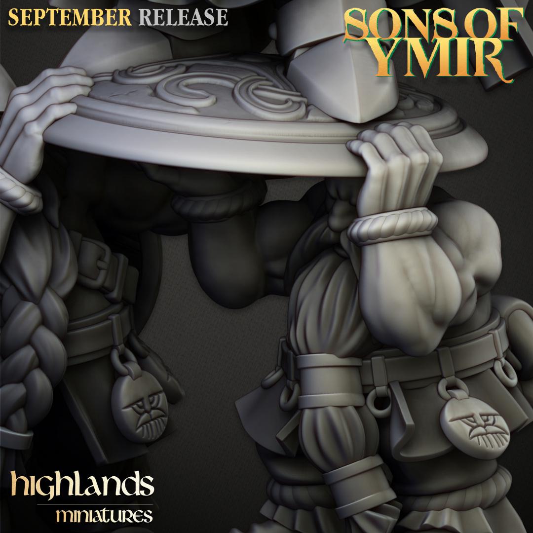 Dwarf King Ulric of Thrym Heim Highland Miniatures Hero Various Scales (US tariffs are pre-paid by us)