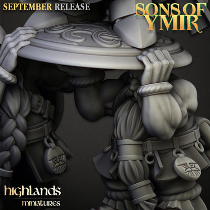 Dwarf King Ulric of Thrym Heim Highland Miniatures Hero Various Scales (US tariffs are pre-paid by us)