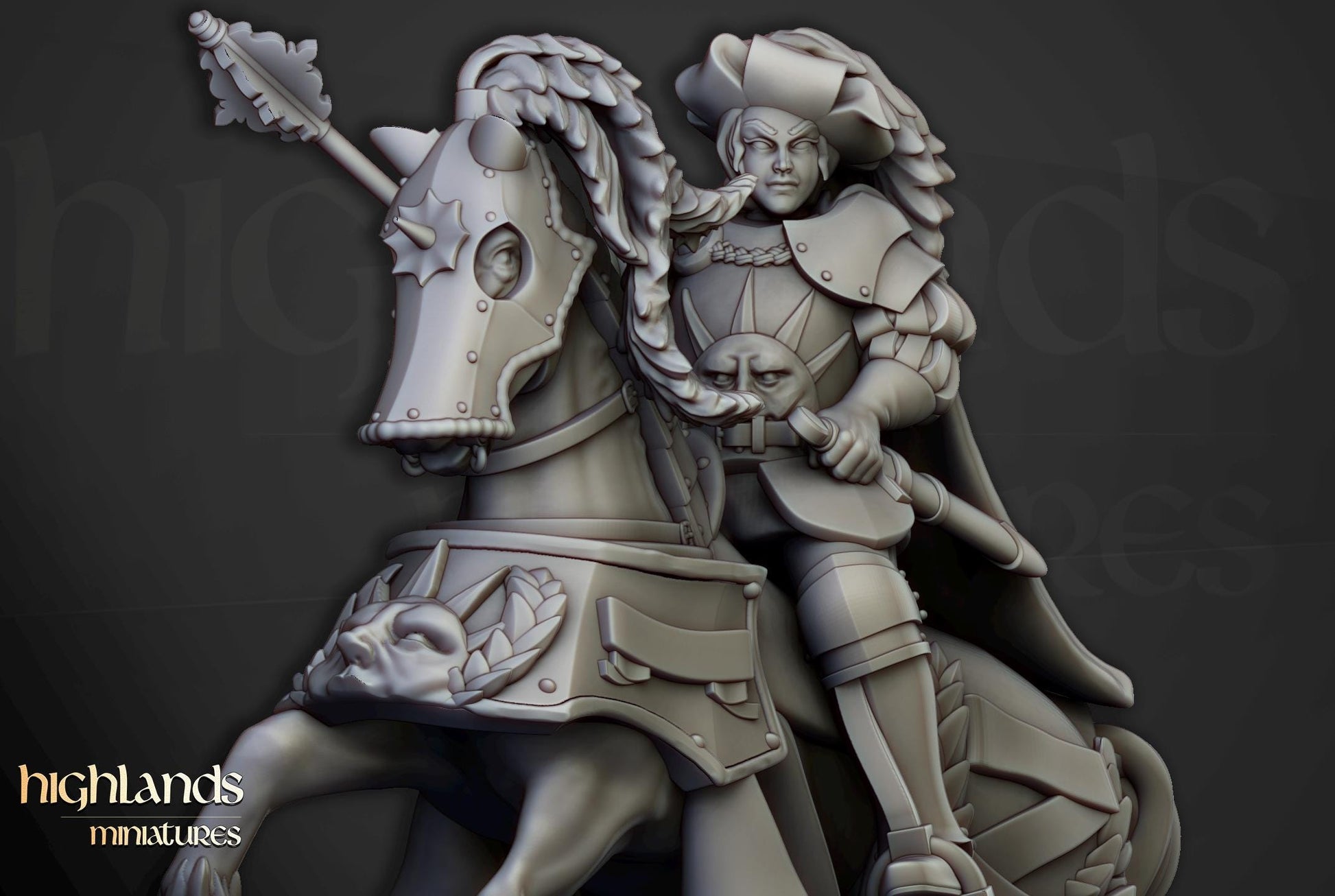 Baroness of Luneburg Highland Miniatures Hero Various Scales (US tariffs are pre-paid by us)