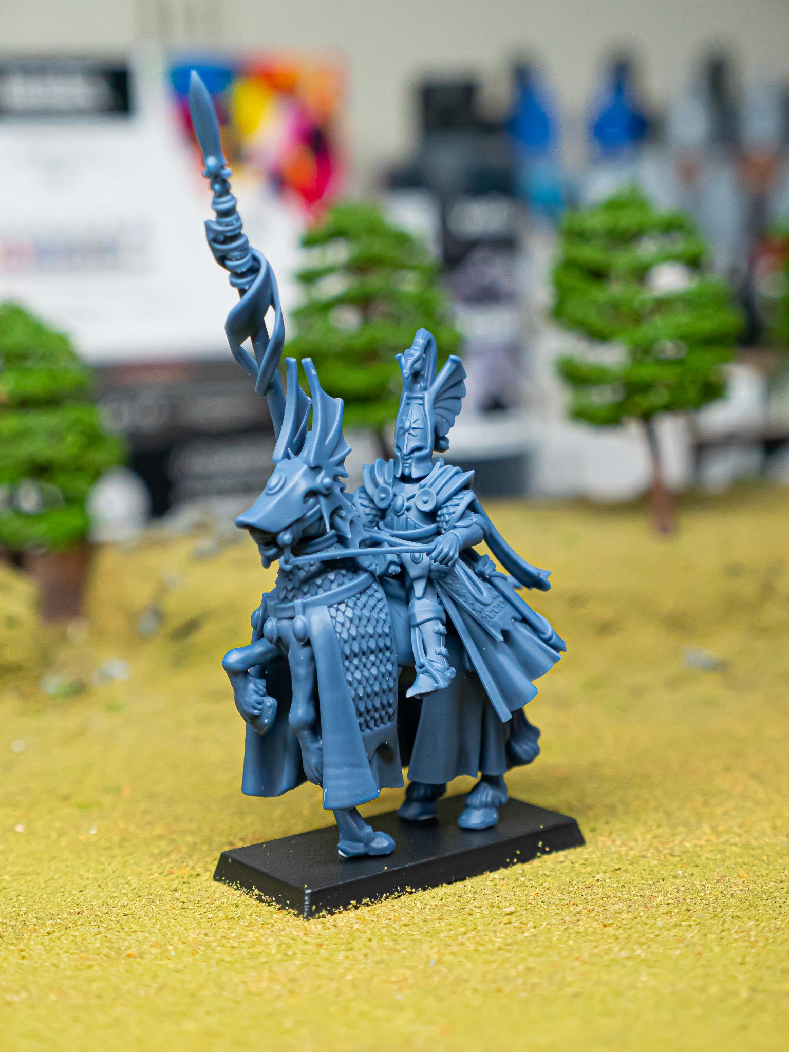 Aegean Elf Mounted Lord Highland Miniatures Hero Various Scales (US tariffs are pre-paid by us)