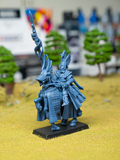 Aegean Elf Mounted Lord Highland Miniatures Hero Various Scales (US tariffs are pre-paid by us)