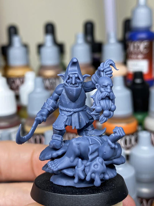 Swamp Goblin Boss Highland Miniatures Hero Various Scales (US tariffs are pre-paid by us)