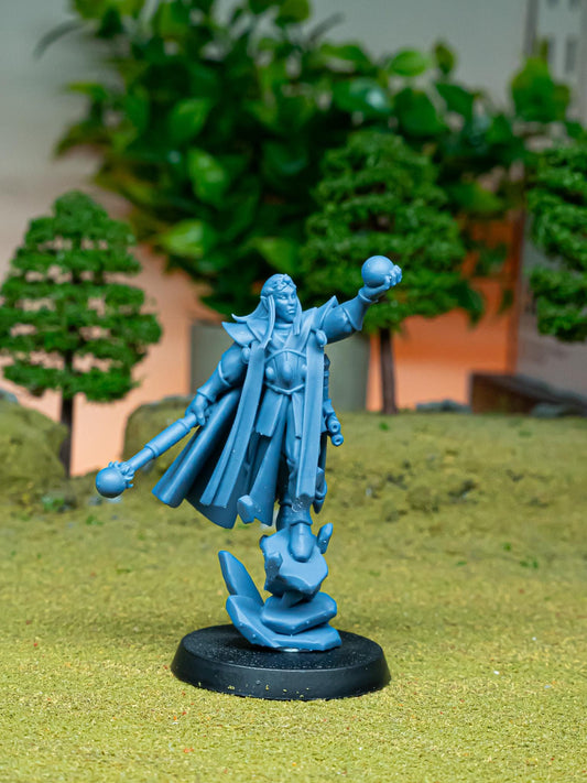 Aegean Elf Mage Highland Miniatures Hero Various Scales (US tariffs are pre-paid by us)