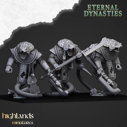 Wadjets Monstrous Infantry 3 models Highland Miniatures Various Scales (US tariffs are pre-paid by us)