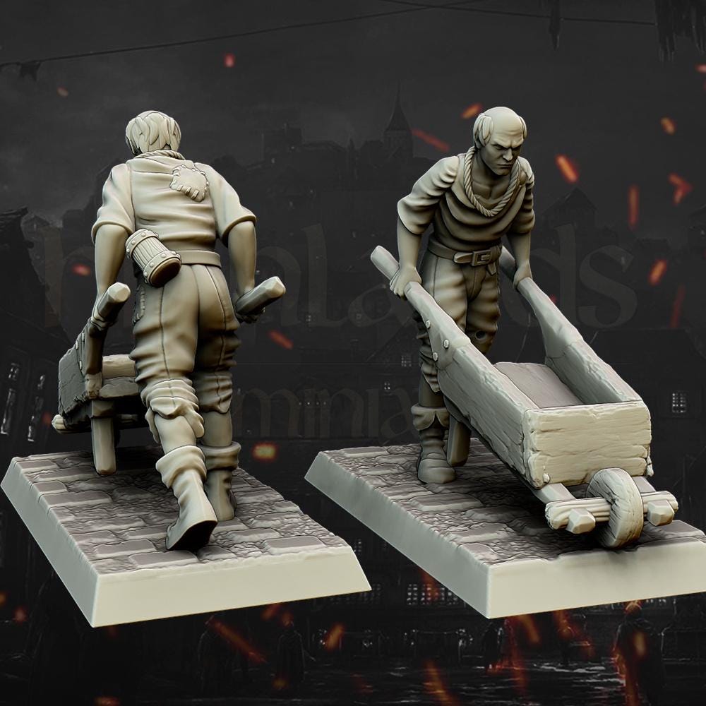 Trebuchet with Crew Highland Miniatures Various Scales (US tariffs are pre-paid by us)