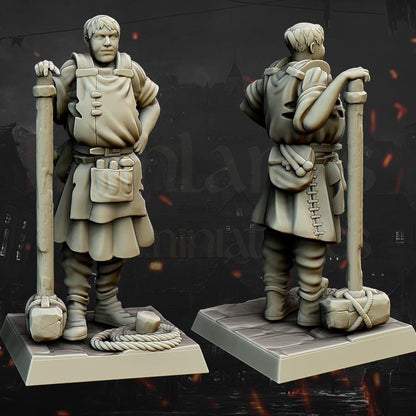 Trebuchet with Crew Highland Miniatures Various Scales (US tariffs are pre-paid by us)