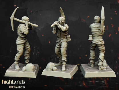 Trebuchet with Crew Highland Miniatures Various Scales (US tariffs are pre-paid by us)