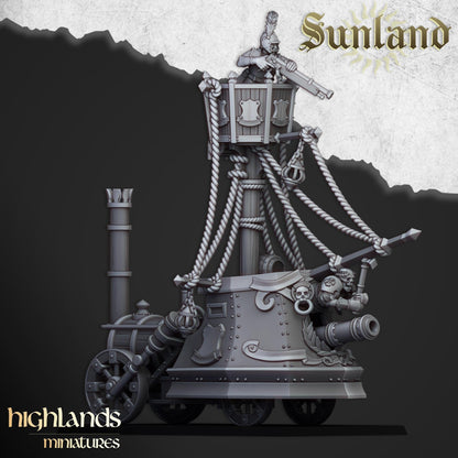 Sunland Ironclad Battleship Highland Miniatures War Machine various scales (US tariffs are pre-paid by us)