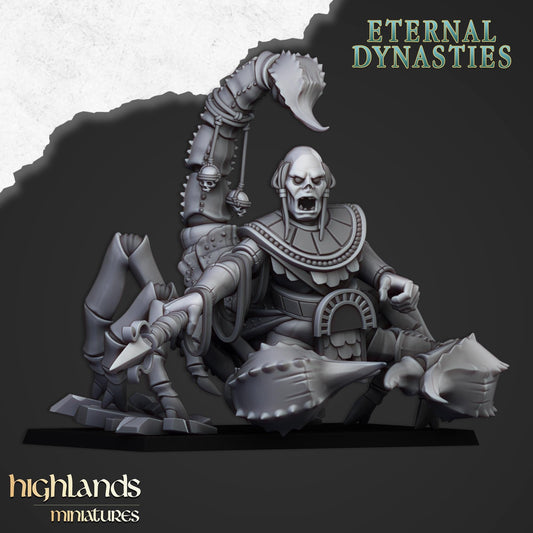 Eternal Scorpion Highland Miniatures Undead Hero Various Scales (US tariffs are pre-paid by us)