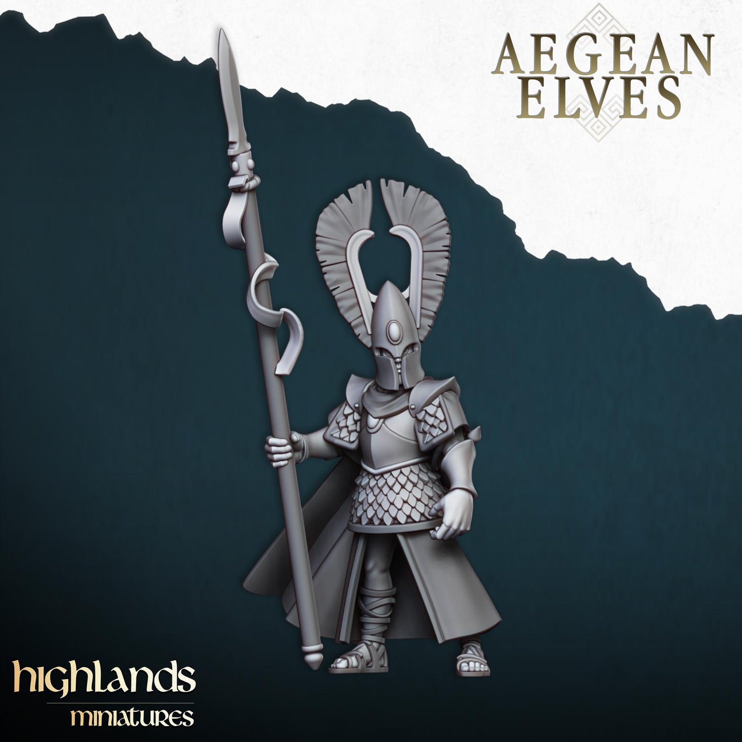 Aegean Elven Chariot Highland Miniatures Various Scales (US tariffs are pre-paid by us)