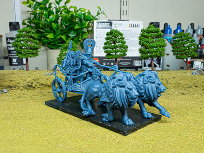 Nemean Lions Chariot Aegean Elves Highland Miniatures Various Scales (US tariffs are pre-paid by us)