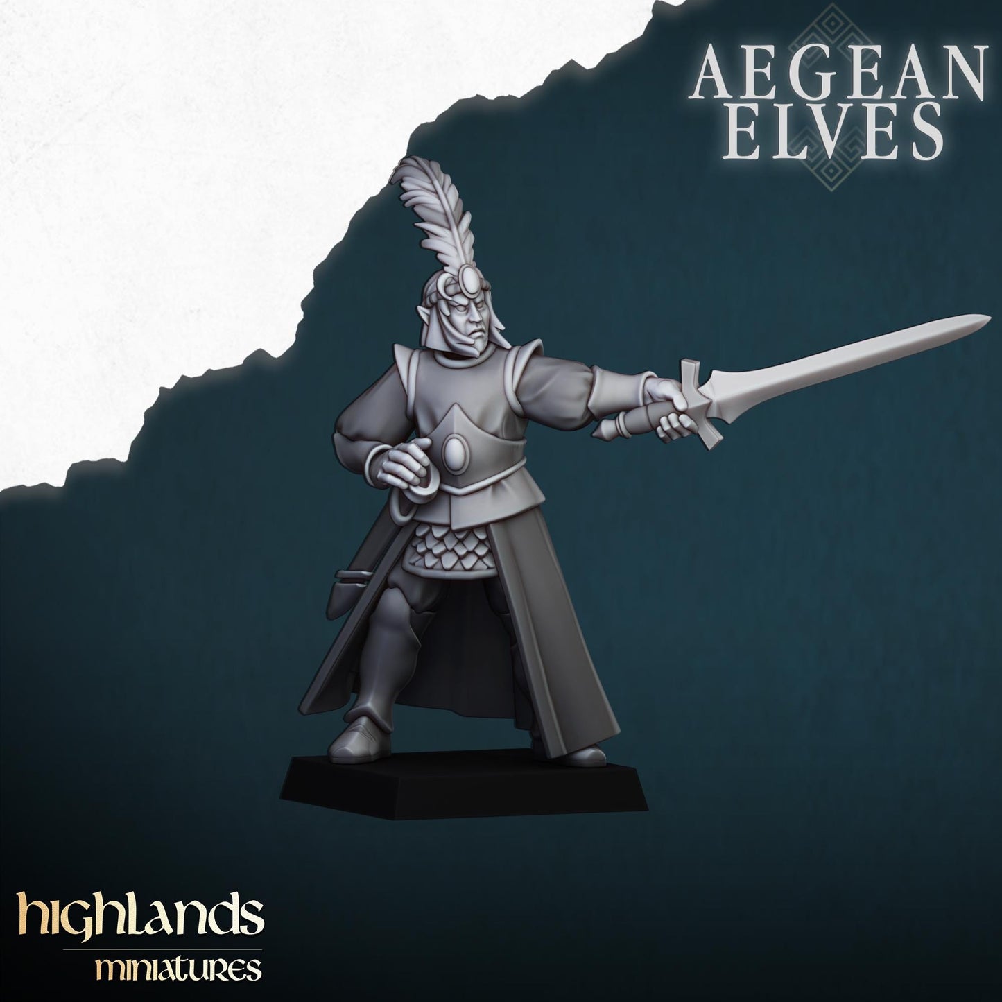 Aegean Elves Ballista with Crew Highland Miniatures Various Scales (US tariffs are pre-paid by us)