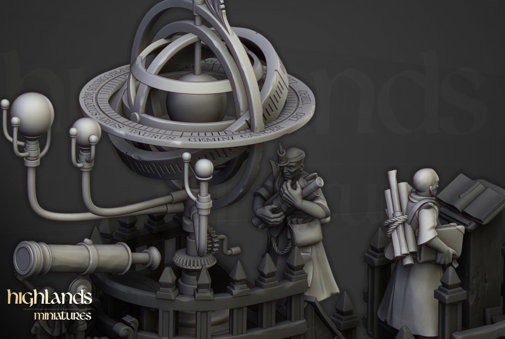 Cosmological Engine Highland Miniatures Various Scales (US tariffs are pre-paid by us)