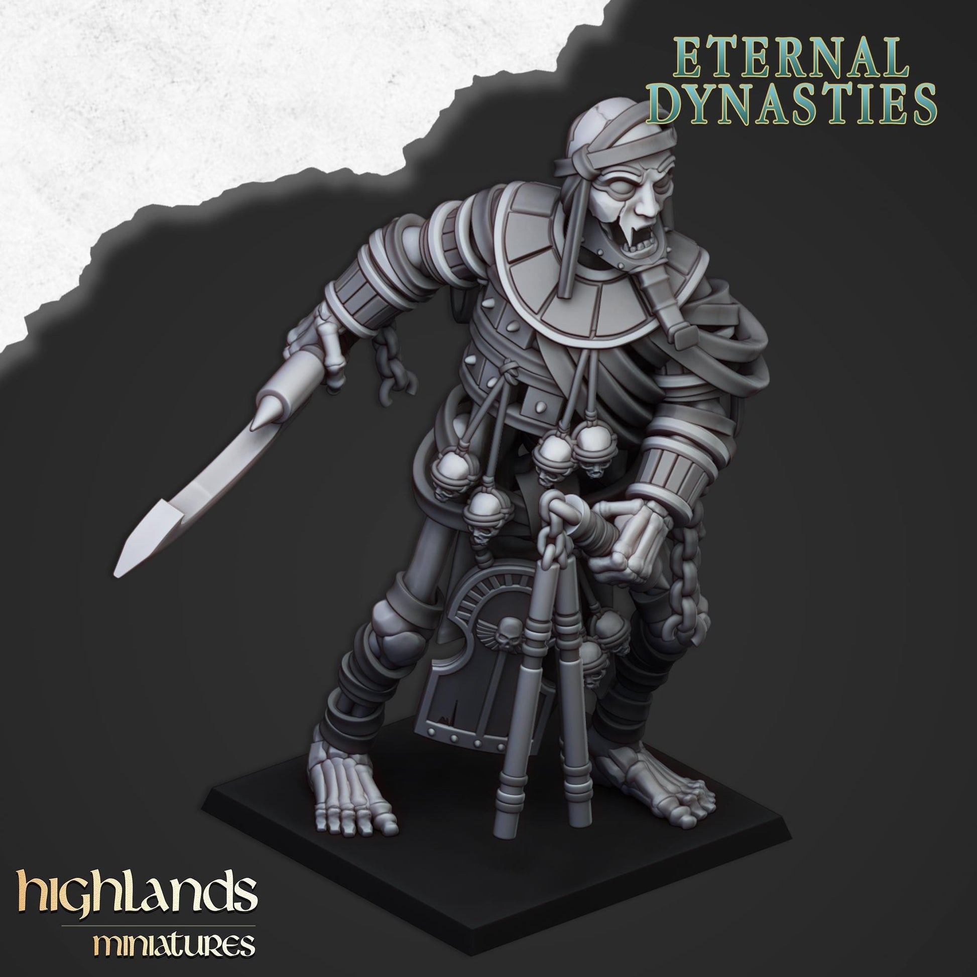 Eternal Skeletal Colossi Highland Miniatures Undead Monster Various Scales (US tariffs are pre-paid by us)