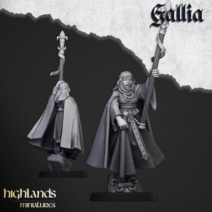 Damsel of Gallia on Foot Highland Miniatures Hero Various Scales (US tariffs are pre-paid by us)