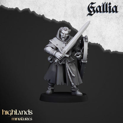 Gallia Pilgrims 11 models and Shrine Highland Miniatures Various Scales (US tariffs are pre-paid by us)