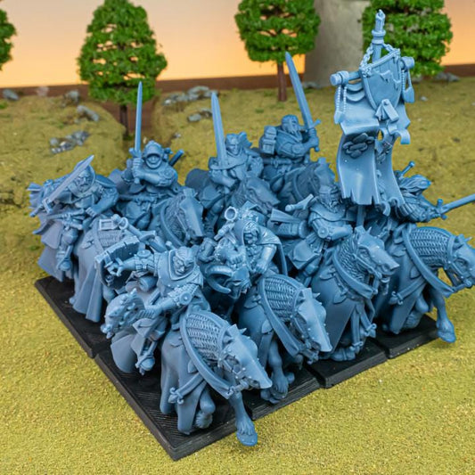 Questing Knights with Command Group 10 models Highland Miniatures Gallia Cavalry Various Scales (US tariffs are pre-paid by us)