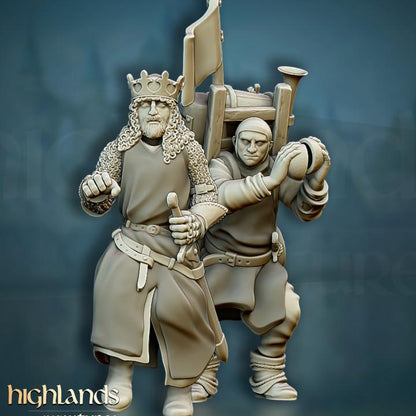 Sir Arthur and Patsy Highland Miniatures Hero Various Scales (US tariffs are pre-paid by us)