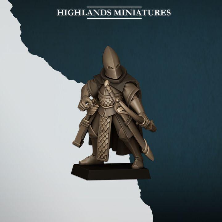 Aegean Elves Shadows 10 models Highland Miniatures Various Scales (US tariffs are pre-paid by us)