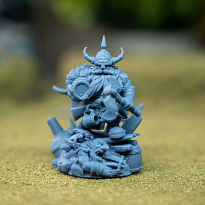 Dwarf Brew Master with Scenic Base Highland Miniatures Hero Various Scales (US tariffs are pre-paid by us)