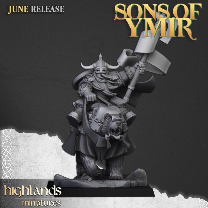 Heavy Dwarf Cavalry 10 models Highland Miniatures Various Scales (US tariffs are pre-paid by us)