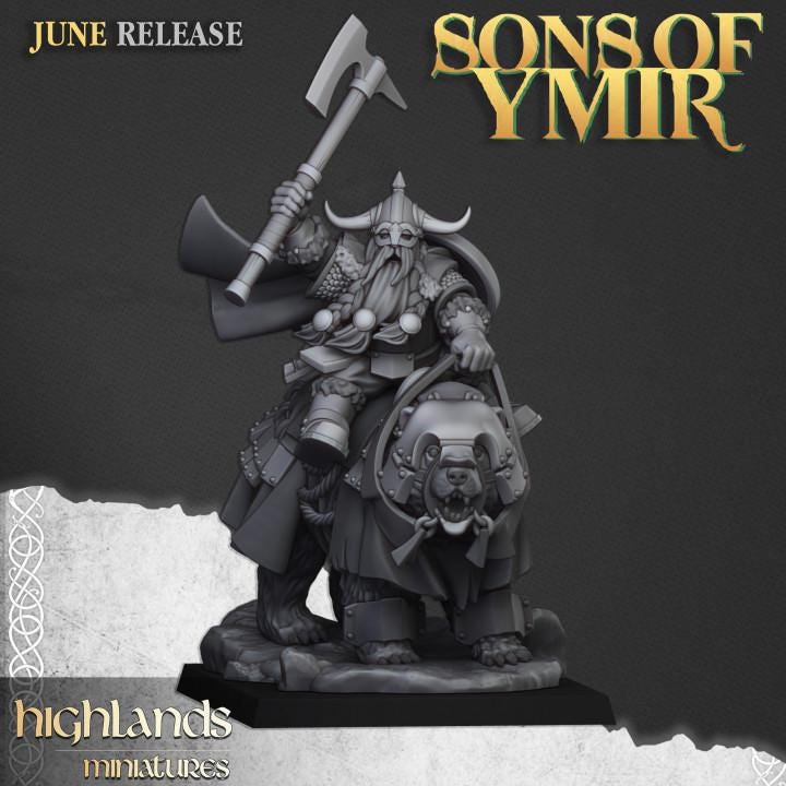 Heavy Dwarf Cavalry 10 models Highland Miniatures Various Scales (US tariffs are pre-paid by us)