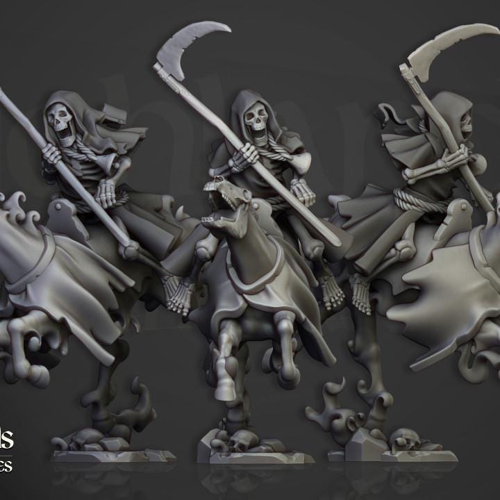 Spectral Cavalry 10 models Highland Miniatures Transilvanya Undead Cavalry various scales (US tariffs are pre-paid by us)