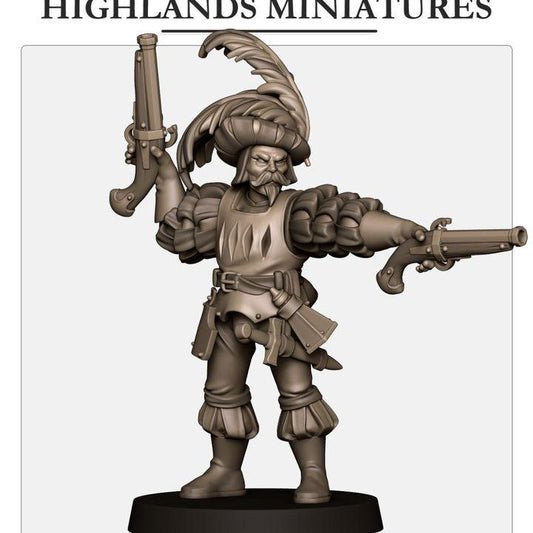 Sunland Duellist Highland Miniatures Hero Various Scales (US tariffs are pre-paid by us)
