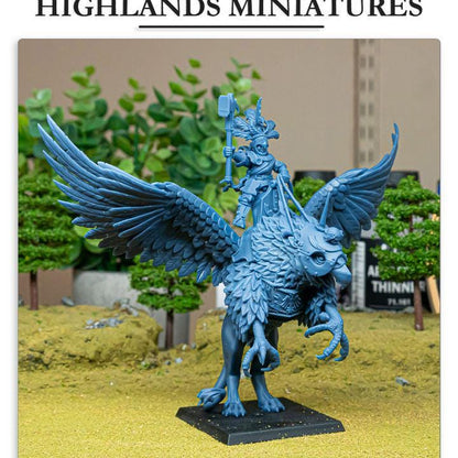 Sunland Emperor on Griffon Highland Miniatures Hero Various Scales (US tariffs are pre-paid by us)