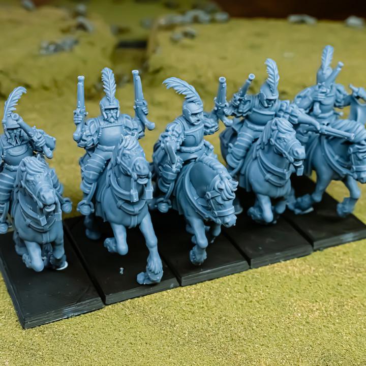 Sunland Pistoliers 5 models Highland Miniatures Various Scales (US tariffs are pre-paid by us)