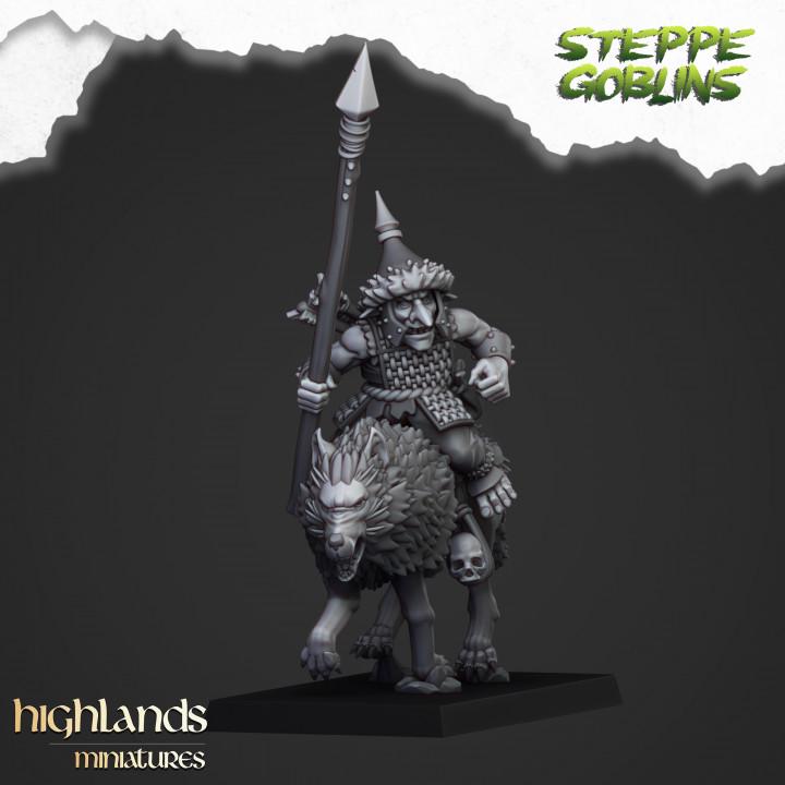 Mounted Steppe Goblins with Command Group 10 models Highland Miniatures Various Scales (US tariffs are pre-paid by us)