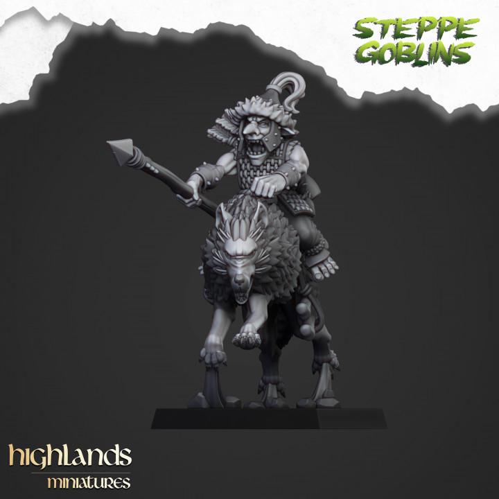 Mounted Steppe Goblins with Command Group 10 models Highland Miniatures Various Scales (US tariffs are pre-paid by us)