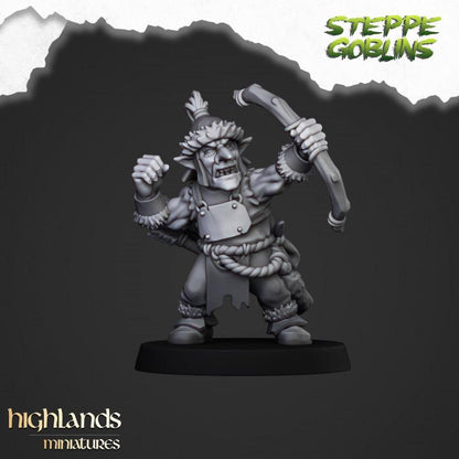 Steppe Goblin with Bows 10 models Highland Miniatures Various Scales (US tariffs are pre-paid by us)