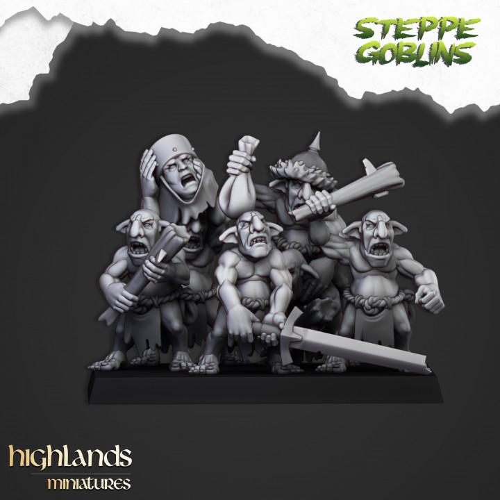 Steppe Goblors 10 models Highland Miniatures Goblins Various Scales (US tariffs are pre-paid by us)