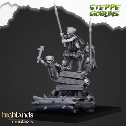 Steppe Goblors Roller Highland Miniatures Goblins Various Scales (US tariffs are pre-paid by us)