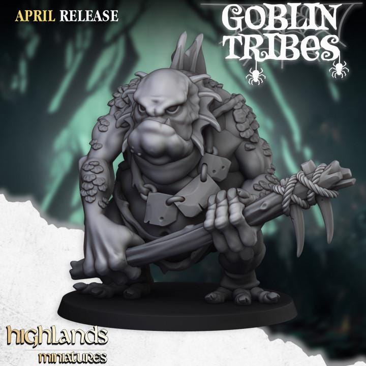 Swamp Trolls 3 models Highland Miniatures Various Scales (US tariffs are pre-paid by us)