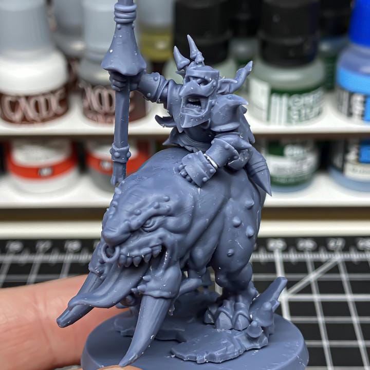 The Goblin Leader Highland Miniatures Hero Various Scales (US tariffs are pre-paid by us)