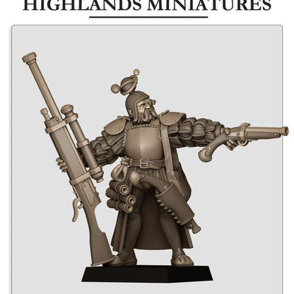 Sunland Engineer 2 Variants on Foot Highland Miniatures Hero Various Scales (US tariffs are pre-paid by us)
