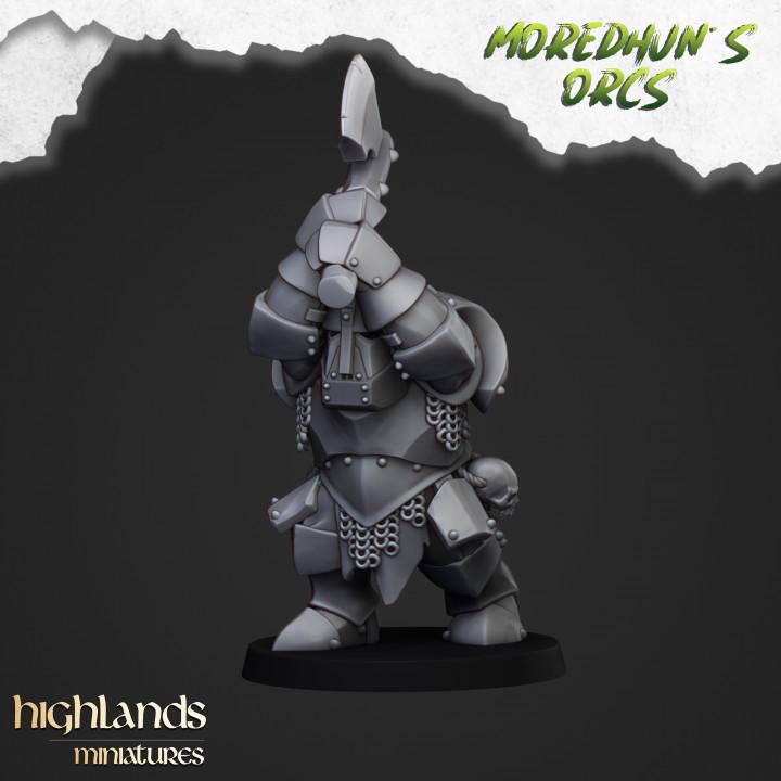 Armoured Orcs Infantry with Command 10 models Highland Miniatures Various Scales (US tariffs are pre-paid by us)