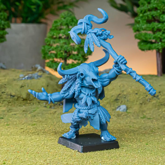 Cave Orc Shaman Highland Miniatures Various Scales (US tariffs are pre-paid by us)