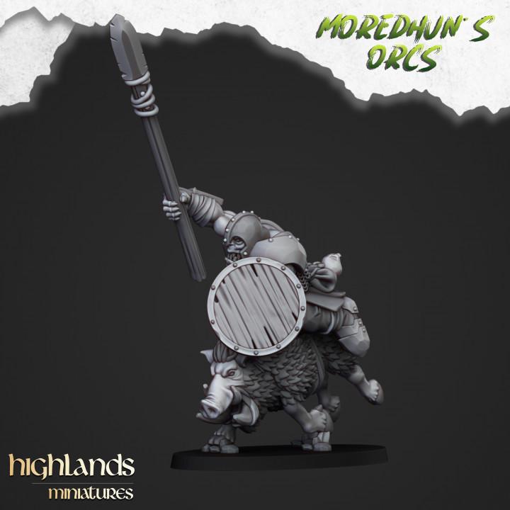 Mounted Orcs with Spears 10 models Highland Miniatures Various Scales (US tariffs are pre-paid by us)