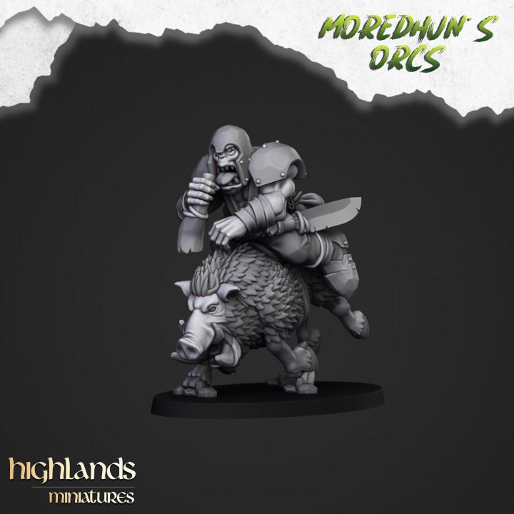 Mounted Orcs with Spears 10 models Highland Miniatures Various Scales (US tariffs are pre-paid by us)