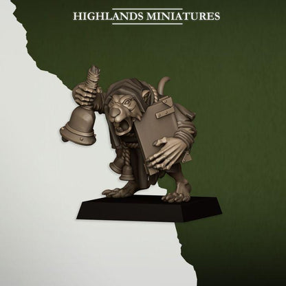 Sewer Vermin Acolytes 10 models Highland Miniatures Various Scales (US tariffs are pre-paid by us)