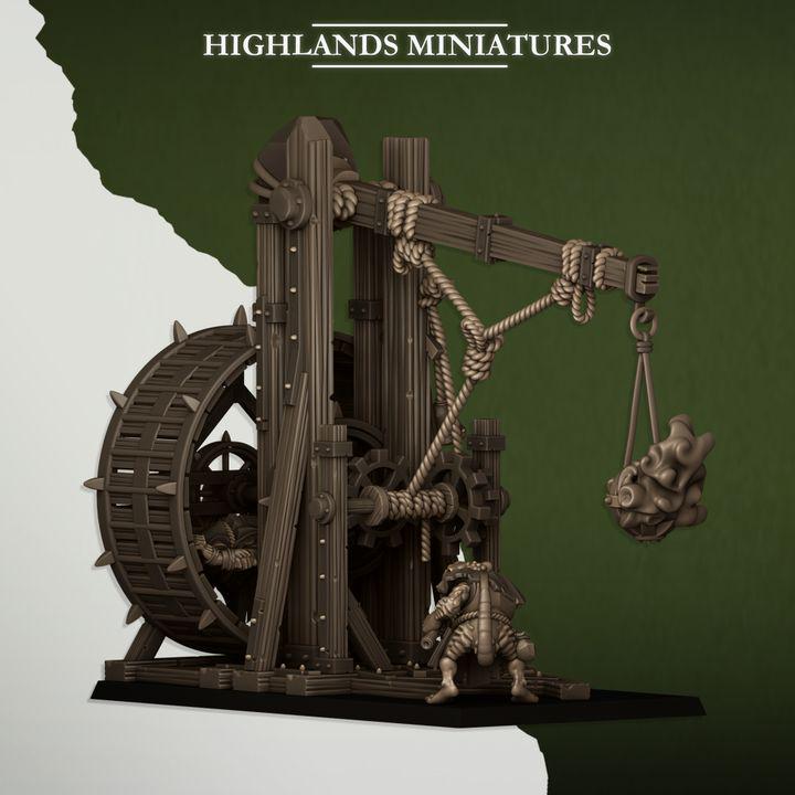 Sewer Vermin Censer Thrower Highland Miniatures Various Scales (US tariffs are pre-paid by us)